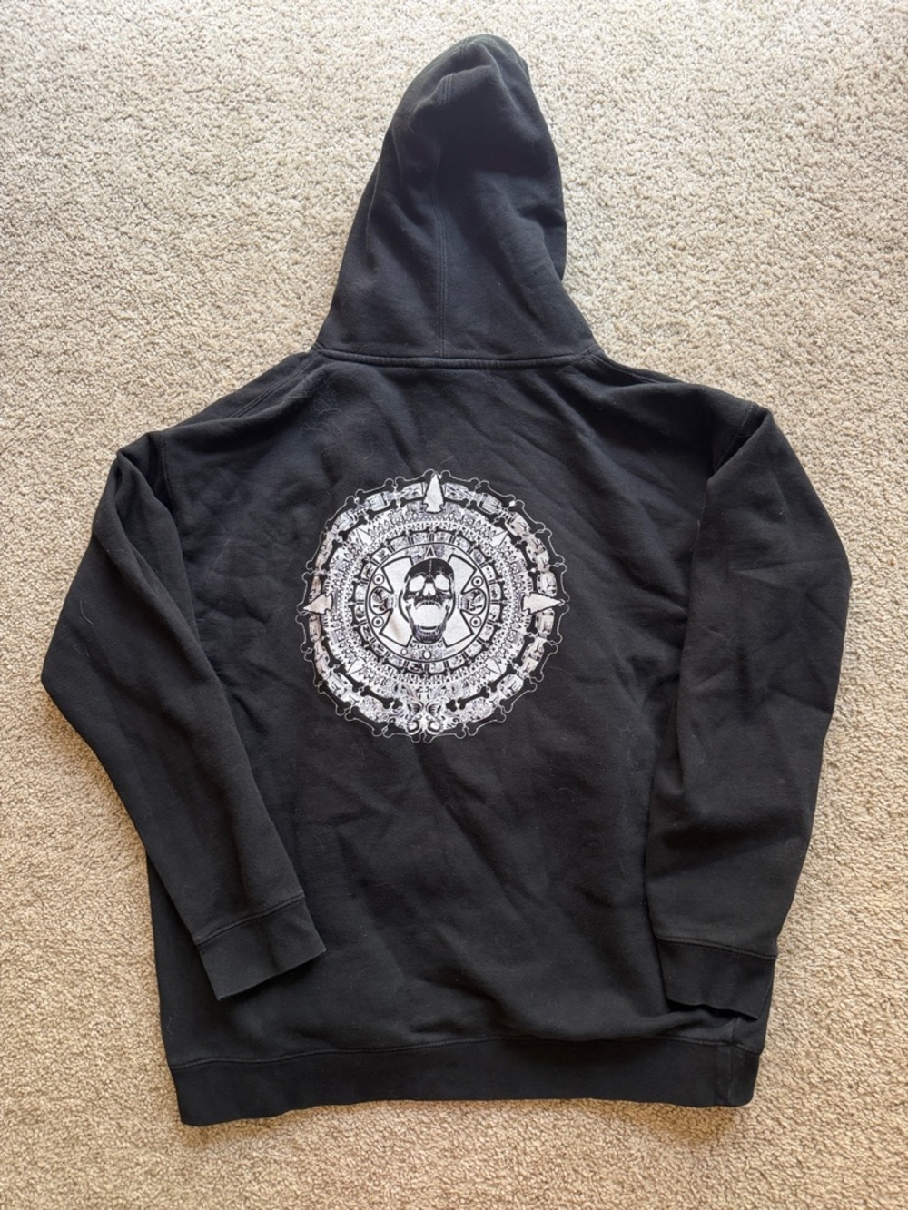 SOC Skull Graphic Hoodie Mens XL